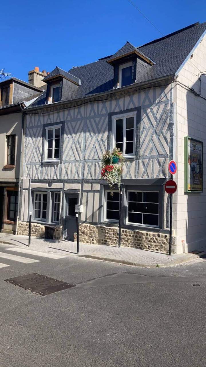 Rénovation façade Honfleur
